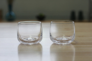 Set of 4 Lowball glasses, round 